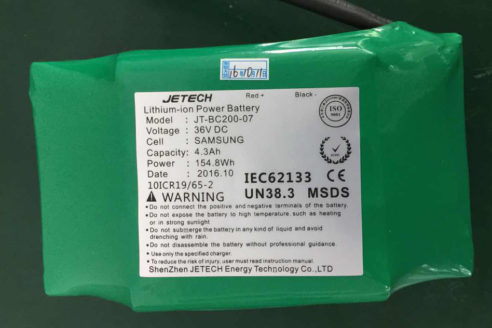 How to identify real Samsung lithium ion battery pack for hoverboard ?